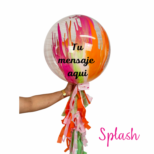 GLOBO BURBUJA SPLASH