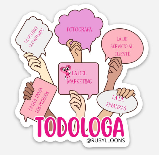 Sticker “Todologa”