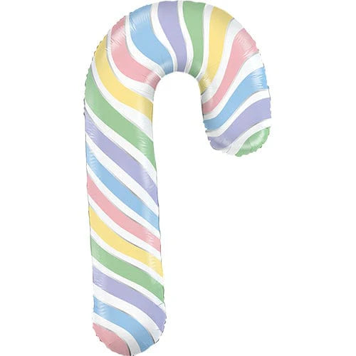 CANDY CANE PASTEL COLORS SUPER SHAPE 37"