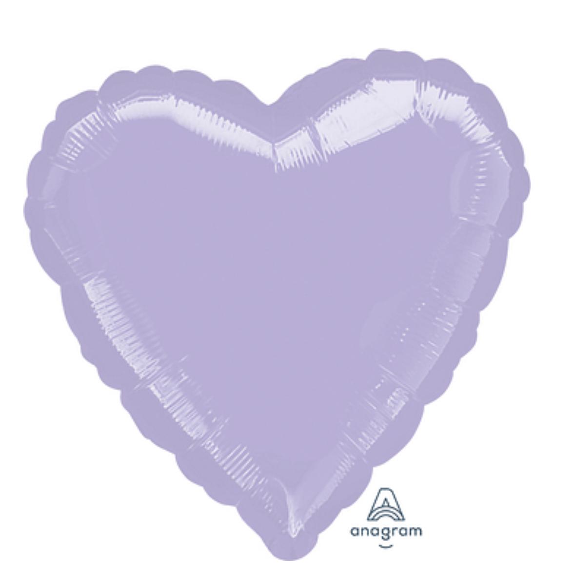 Heart 18" Purple