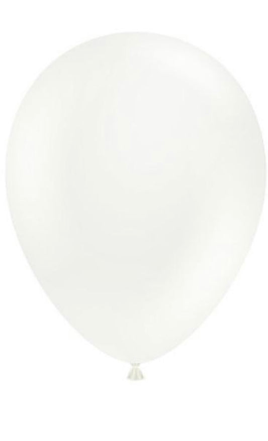 WHITE TUFTEX BALLOON