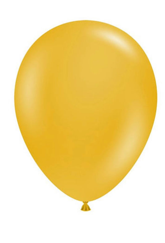 MUSTARD TUFTEX BALLOON